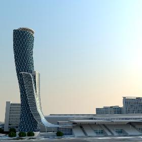 Capital Gate Buildings model